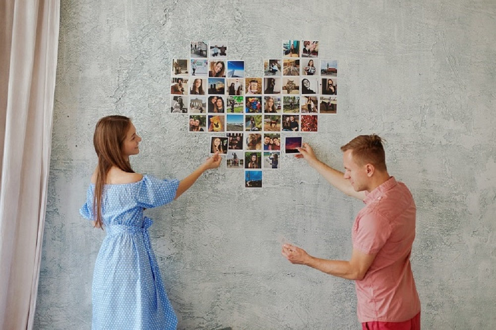 11 Creative & Unique Photo Wall Ideas Without Frames