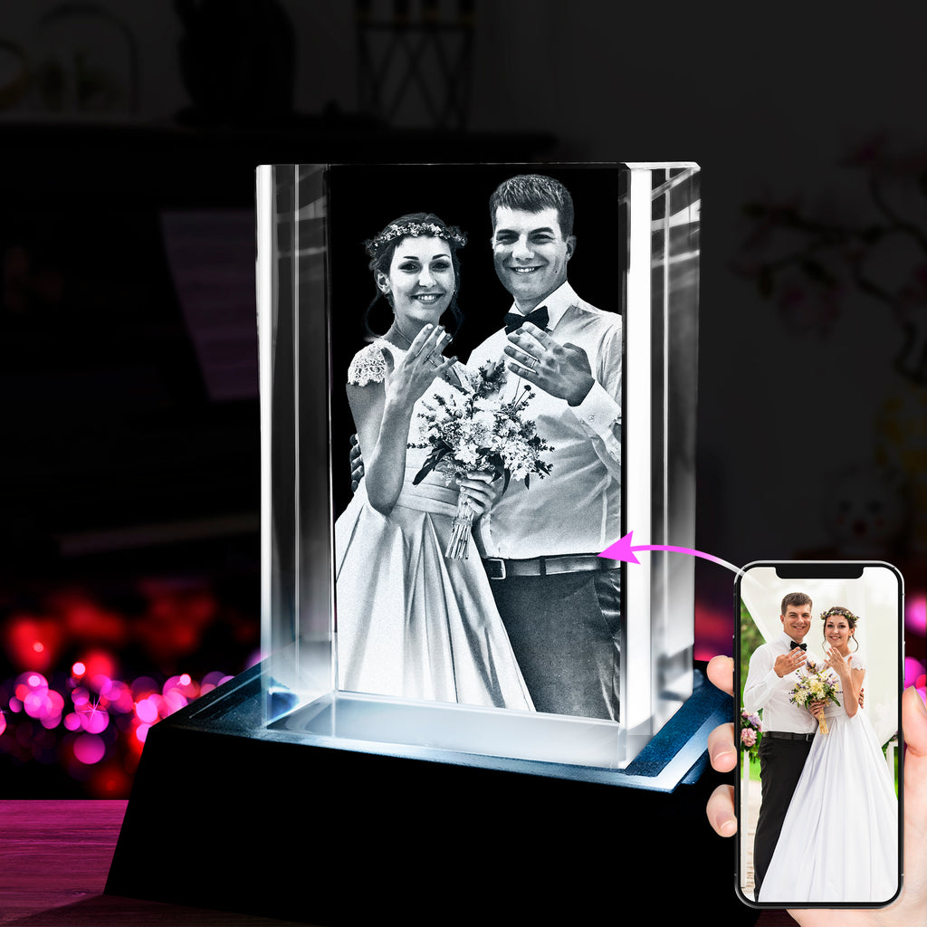 Personalized 3D Crystal Rectangle *Relaunch
