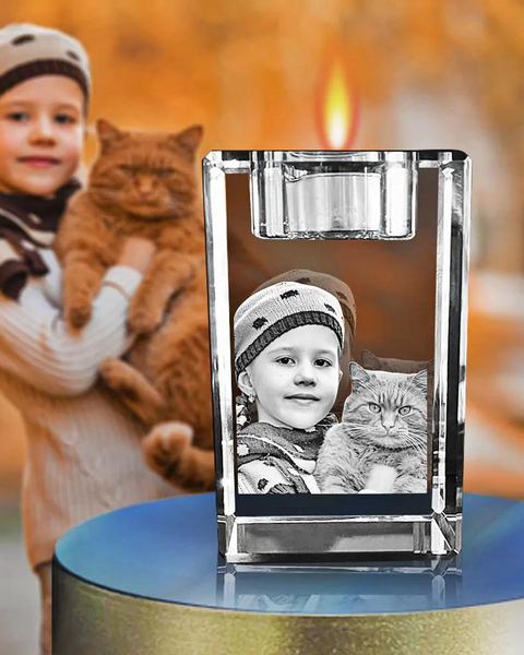 3D Crystal Candle