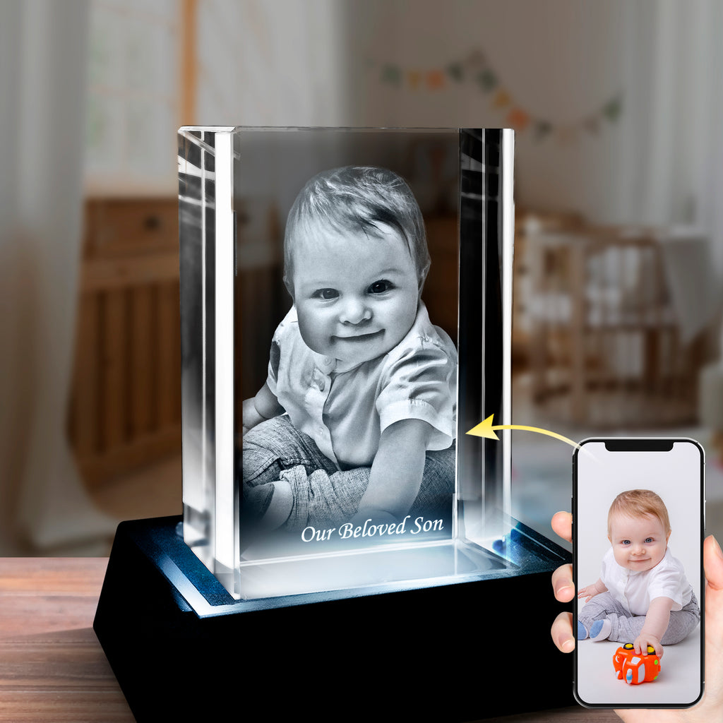 Personalized 3D Crystal Tower